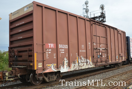 Car/wagon TR86200 right side / coté droit